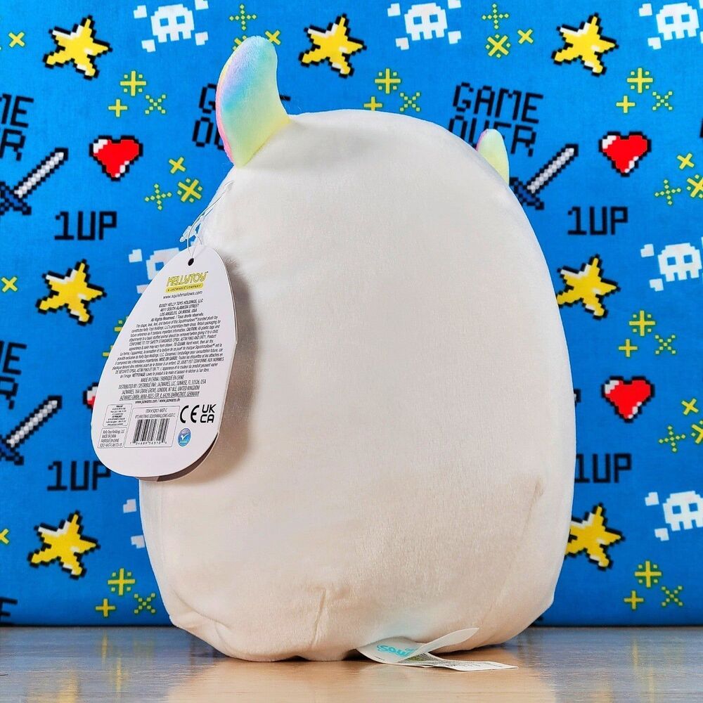 Squishmallow Yuri the Yeti 8" UltraSoft Christmas Holiday Kids Plush 2021 NWT - Picture 5 of 11